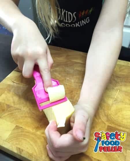 versatile safety food peeler for kids