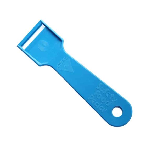 Blue coloured Safety Food Peeler