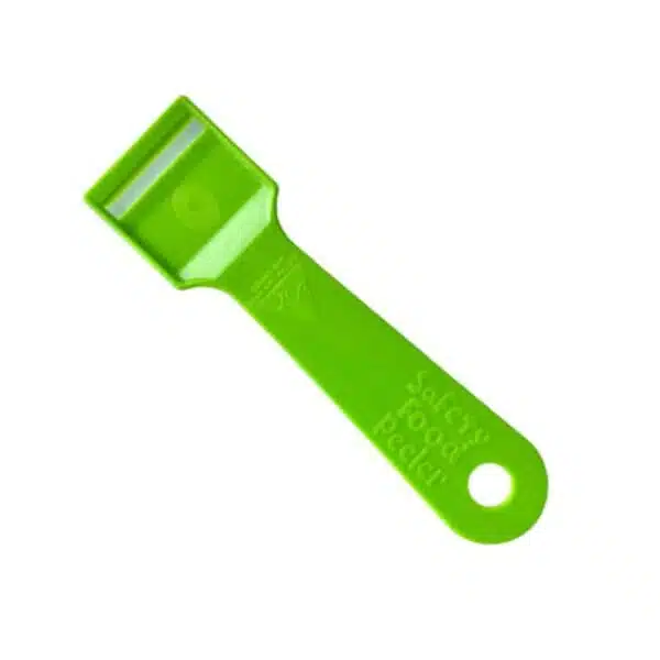 Lime coloured Safety Food Peeler