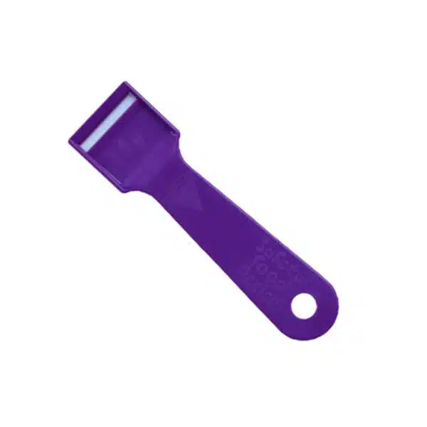 Purple coloured Safety Food Peeler