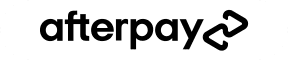 Afterpay logo in white background