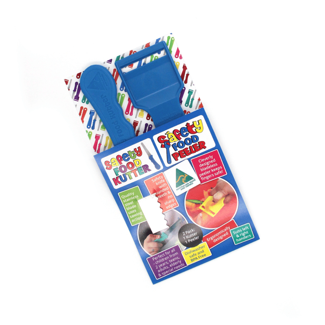 Twin Pack Safety Food Kutter and Safety Food Peeler Kiddies Food