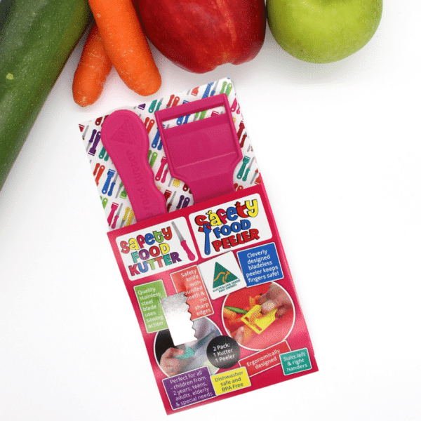 Twin Pack Safety Food Kutter and Safety Food Peeler - Image 3