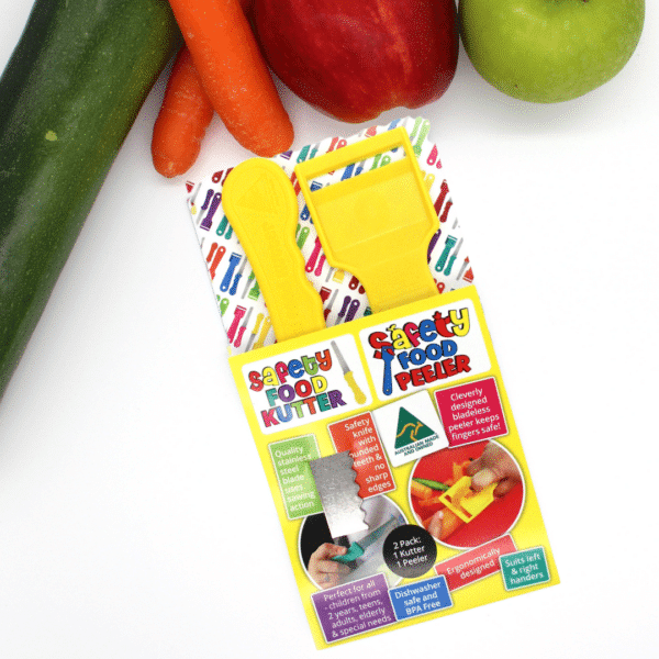 Twin Pack Safety Food Kutter and Safety Food Peeler - Image 9