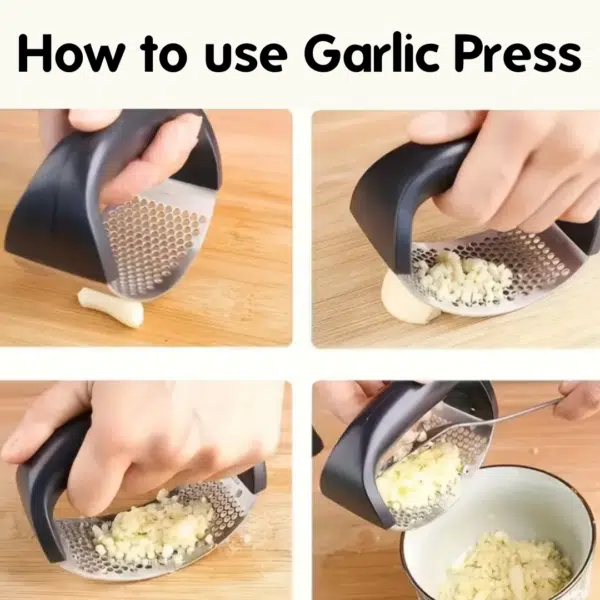 Safety Garlic Press - Image 2