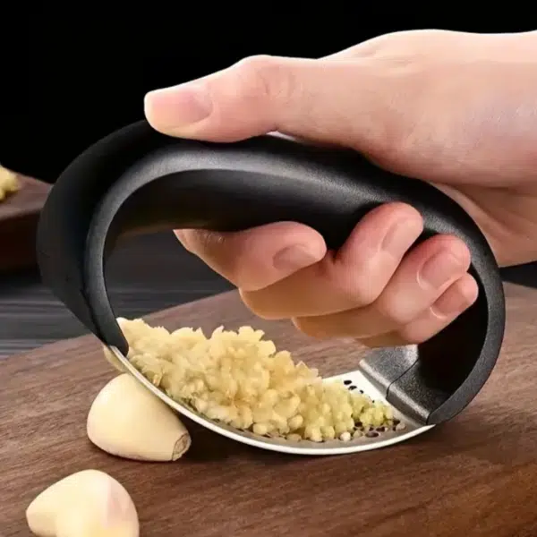 Safety Garlic Press