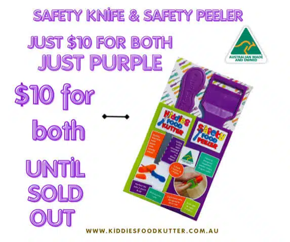 Twin Pack Original Kiddies Food Kutter